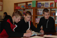 Степан Мурашкин, 16 лет; Станислав Белодед, 15 лет; Дима Лаврентьев, 15 лет 